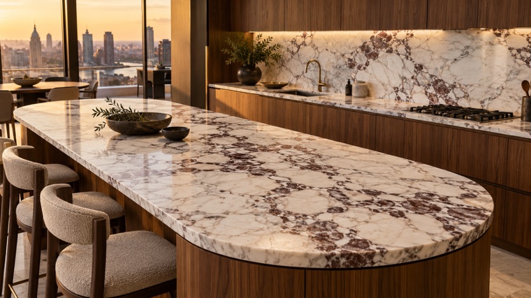 Breccia Capraia marble island