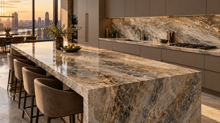 Fusion quartzite island