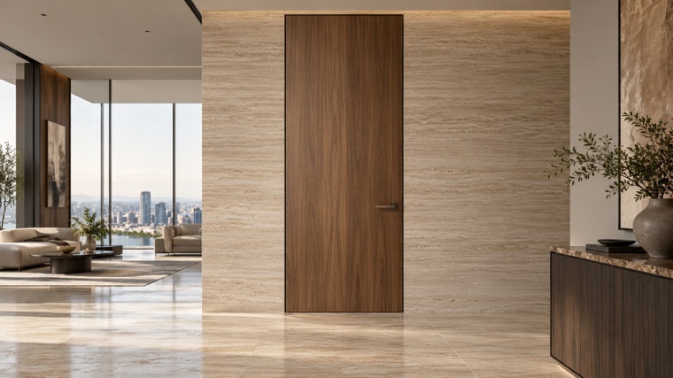Flush door