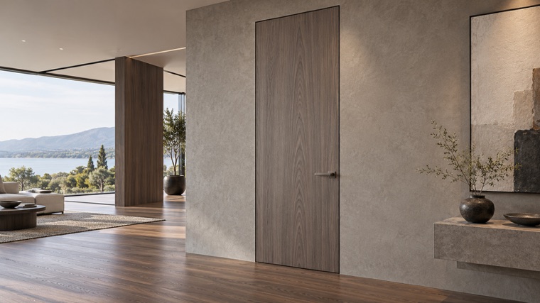 Flush door