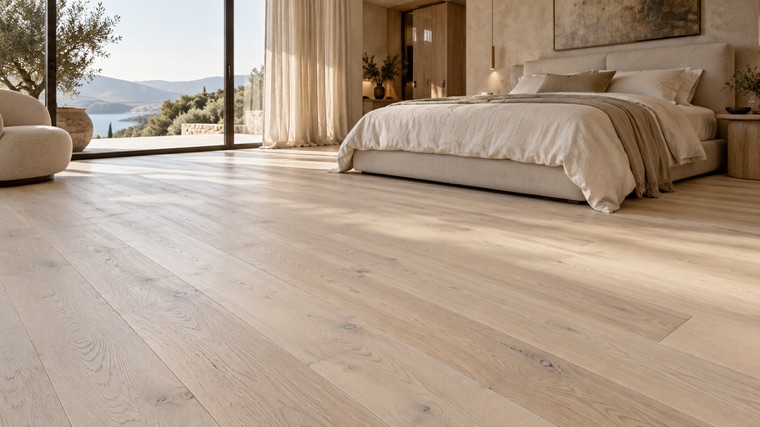 Engineered oak floor