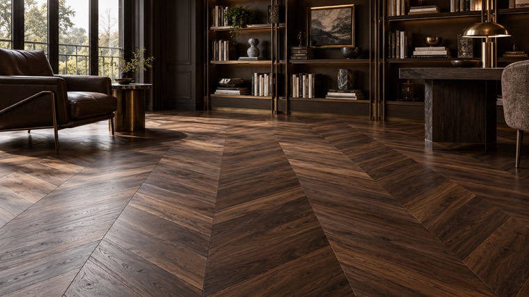 Engineered oak floor