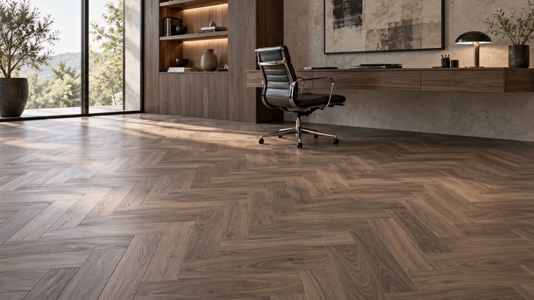 Engineered oak floor