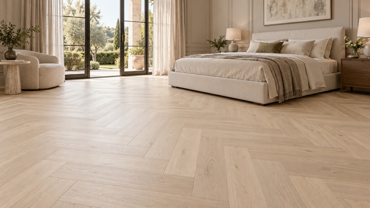 Engineered oak floor