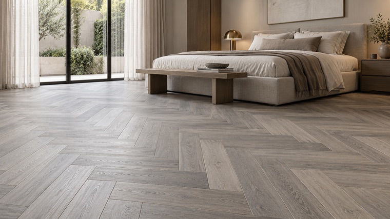 Engineered oak floor