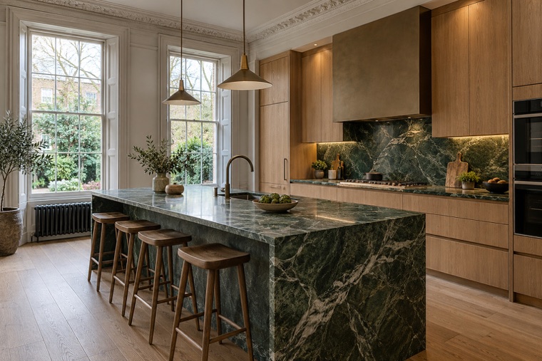 Stone island kitchen