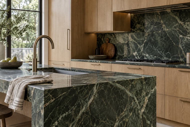 Stone island kitchen