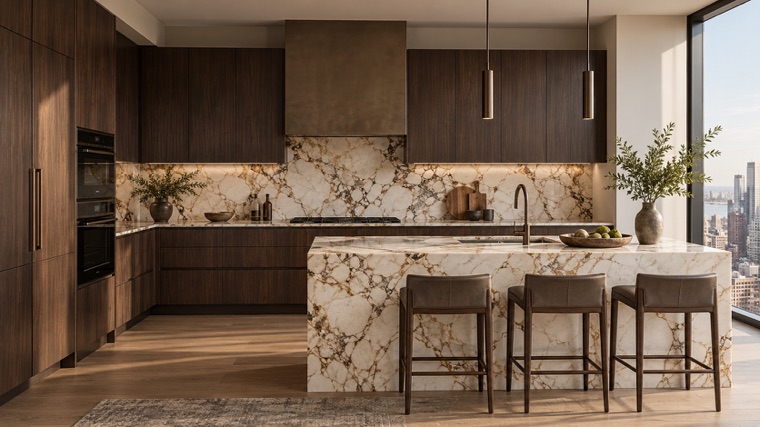 Walnut kitchen