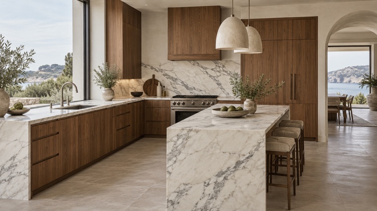 Walnut kitchen