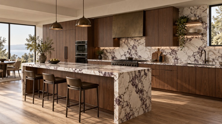 Walnut kitchen