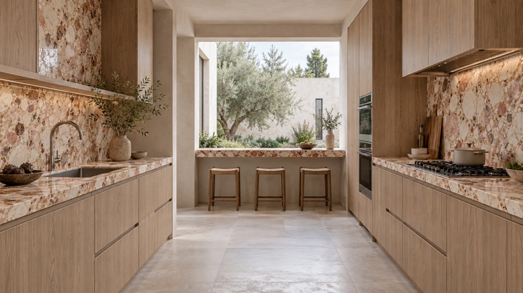 Walnut kitchen