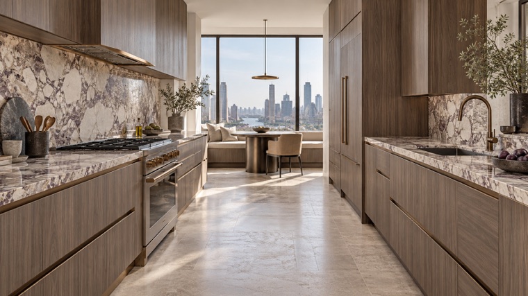 Walnut kitchen