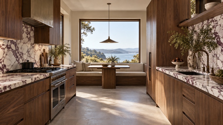 Walnut kitchen
