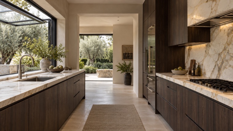 Walnut kitchen