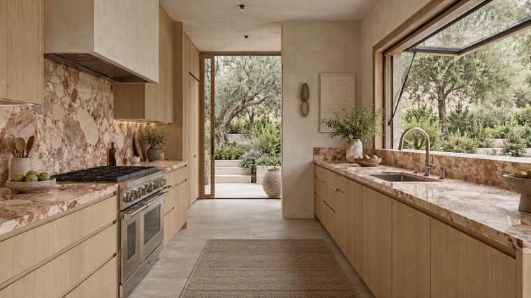 Light oak kitchen
