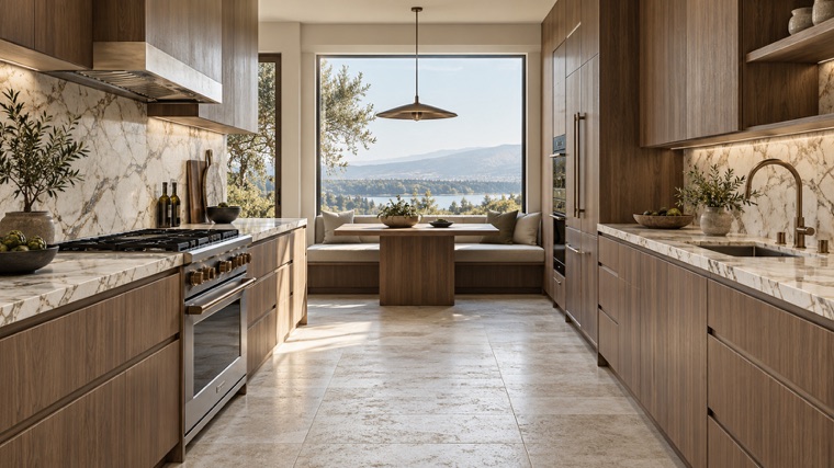 Walnut kitchen