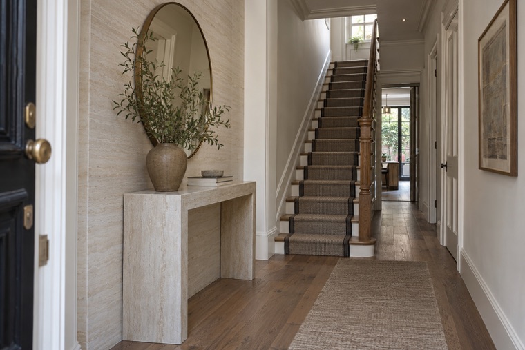 Porcelain slab interior