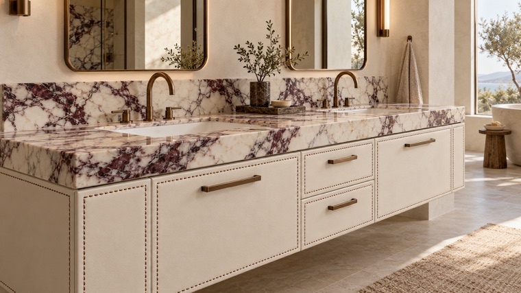 Made-to-measure vanity