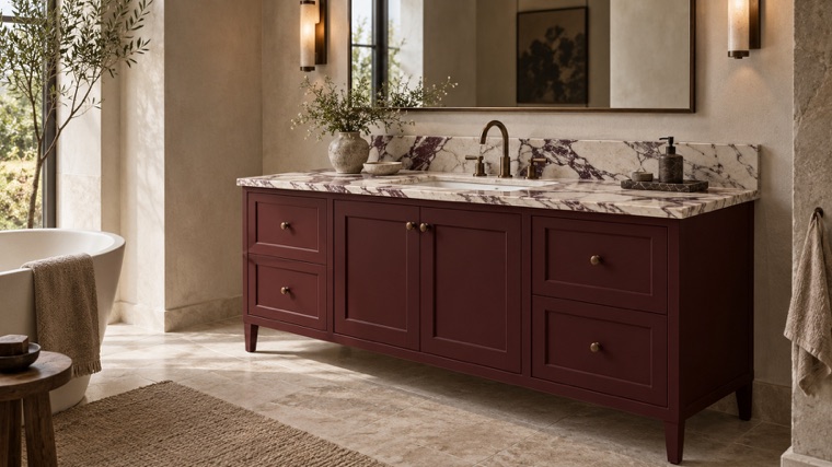Made-to-measure vanity