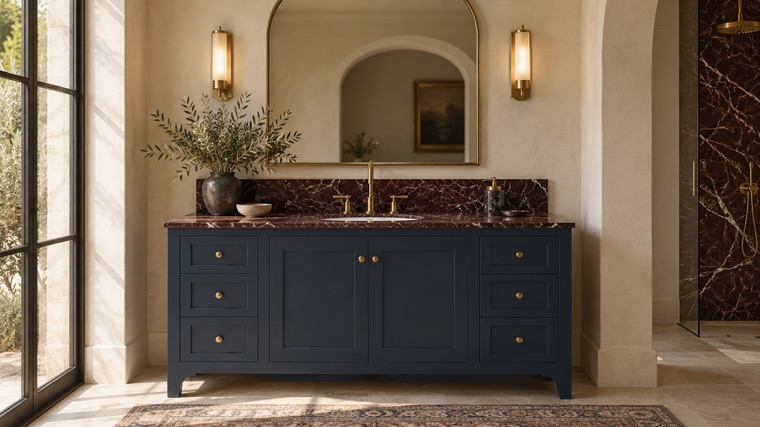 Made-to-measure vanity