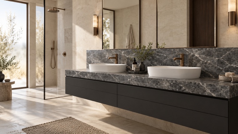 Made-to-measure vanity