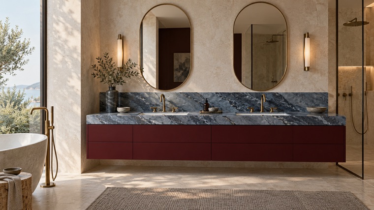 Made-to-measure vanity