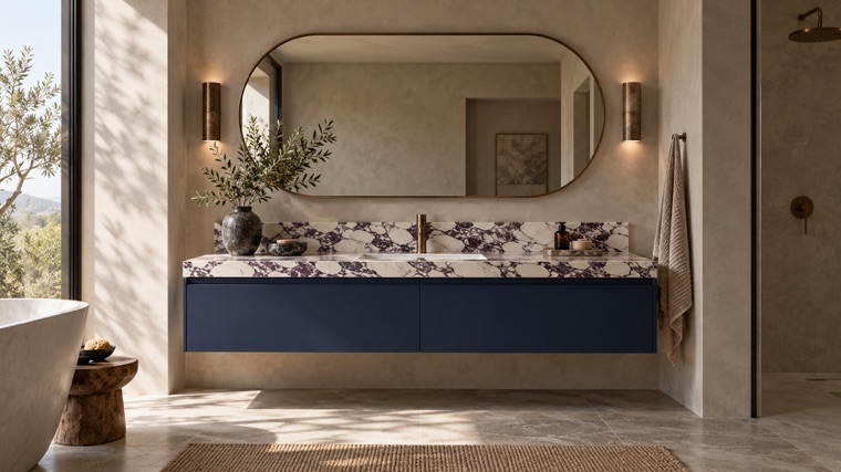 Made-to-measure vanity