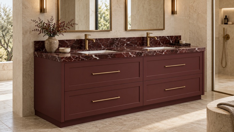 Made-to-measure vanity