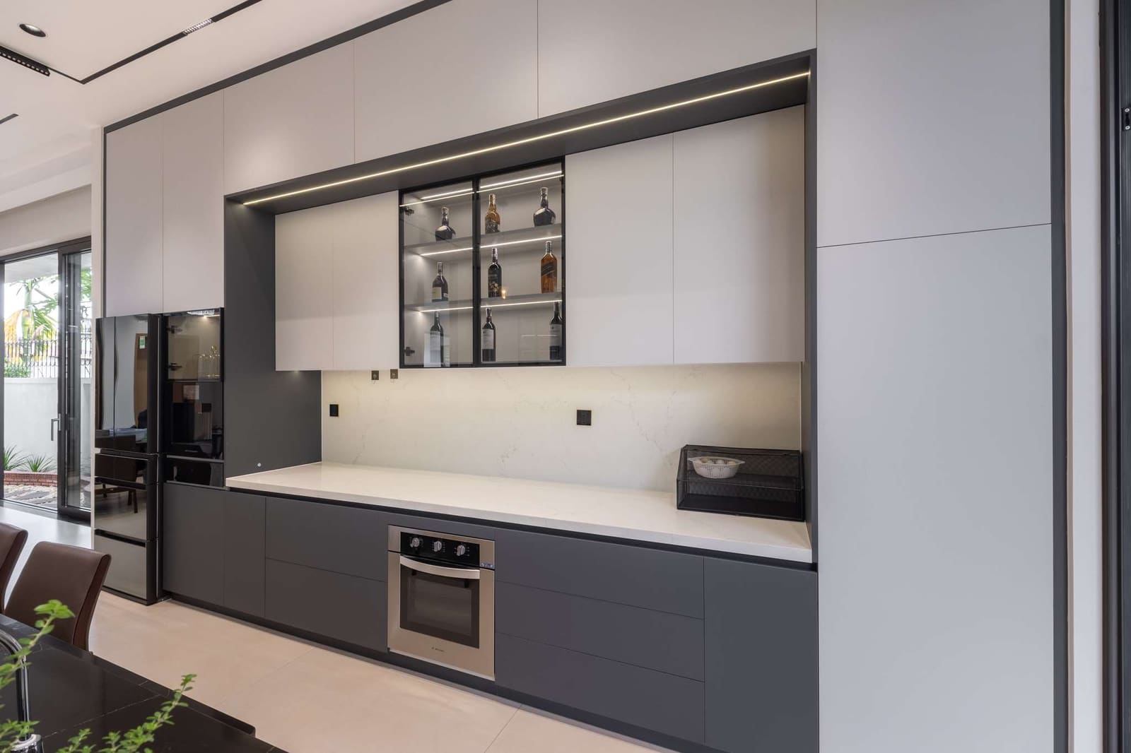 Custom kitchen cabinetry